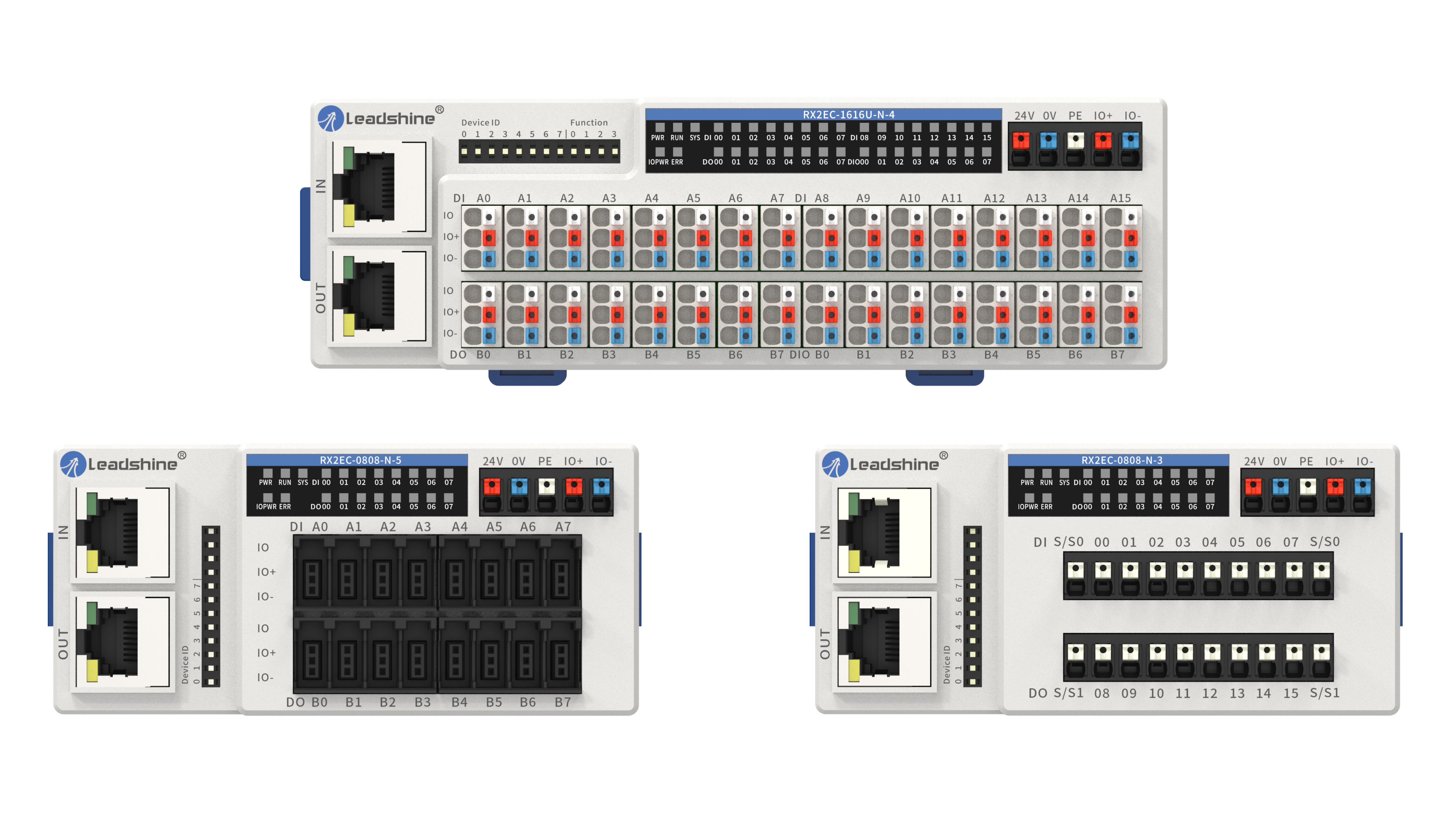 RX2系列一体式扩展模块,是雷赛凭借30年对客户需求及应用场景的深见理解，在突破现场应用痛点难点的基础上，推出的多功能卧式一体I/O模块，具有极简接线、稳定可靠、超小体积、便捷维护等特点。